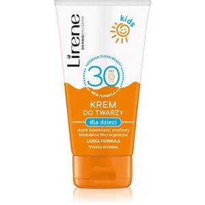 Lirene Sun care napozókrém arcra gyermekeknek SPF 30 50 ml