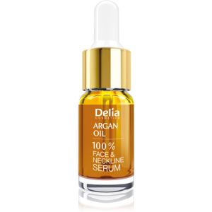 Delia Cosmetics Professional Face Care Argan Oil intenzív helyreállító és fiatalító szérum argan olajjal arcra, nyakra és dekoltázsra 10 ml