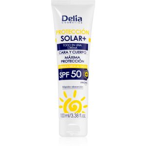 Delia Cosmetics Sun Protect ápoló arckrém SPF 50 100 ml