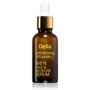 Delia Cosmetics Vitamine C bőrélénkítő szérum C-vitaminnal az arcra és dekoltázsra