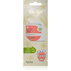 Delia Cosmetics Botanical Flow Hemp Oil nyugtató arcmaszk érzékeny és irritált bőrre 10 g