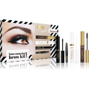 Delia Cosmetics Eyebrow Expert Brown ajándékszett (szemöldökre)