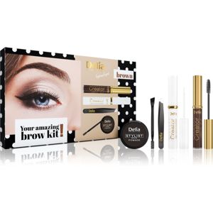 Delia Cosmetics Eyebrow Expert Brown ajándékszett (szemöldökre)