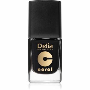 Delia Cosmetics Coral Classic körömlakk árnyalat 532 Black Orchid 11 ml