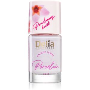 Delia Cosmetics Porcelain körömlakk 2 az 1-ben árnyalat 06 Lilly 11 ml