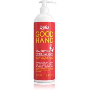 Delia Cosmetics Good Hand Beautifying hidratáló krém kézre és körmökre 500 ml