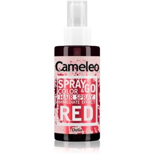 Delia Cosmetics Cameleo Spray & Go színező hajspray árnyalat Red 150 ml