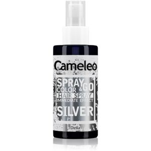 Delia Cosmetics Cameleo Spray & Go színező hajspray árnyalat Silver 150 ml