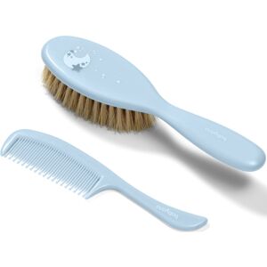 BabyOno Take Care Hairbrush and Comb III szett Blue (gyermekeknek születéstől kezdődően)
