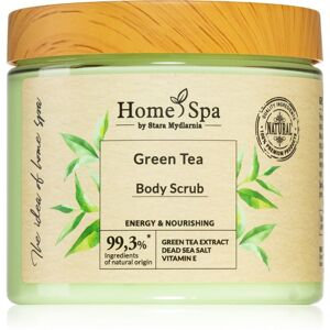 Stara Mydlarnia Home Spa Green Tea testpeeling zöld teával 260 g