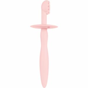 canpol babies Hygiene szilikonos fogkefe 0m+ Pink 1 db