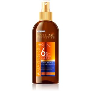 Eveline Cosmetics Sun Care napozó olaj spray -ben SPF 6