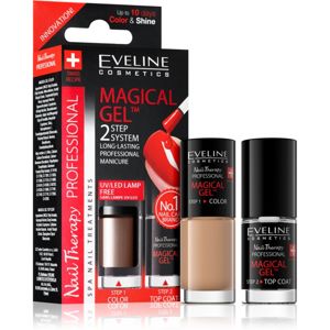 Eveline Cosmetics Nail Therapy Professional géles körömlakk UV/LED lámpa használata nélkül