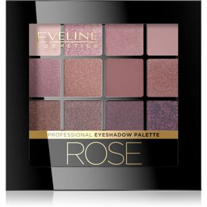 Eveline Cosmetics All in One szemhéjfesték paletta árnyalat Rose 12 g