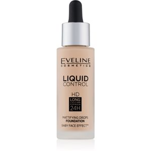 Eveline Cosmetics Liquid Control folyékony make-up pipettával árnyalat 040 Warm Beige 32 ml
