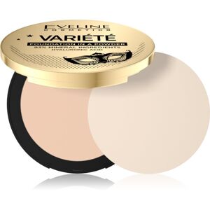 Eveline Cosmetics Variété ásványi kompakt púder applikátorral árnyalat 01 Light 8 g
