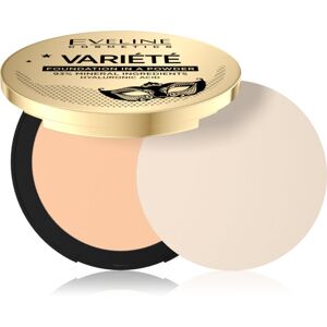 Eveline Cosmetics Variété ásványi kompakt púder applikátorral árnyalat 02 Natural 8 g