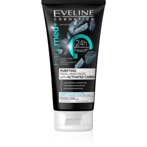 Eveline Cosmetics FaceMed+ tisztító arcgél 3in1 kombinált és zsíros bőrre