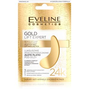 Eveline Cosmetics Gold Lift Expert szemmaszk a duzzanat és sötét karikák ellen