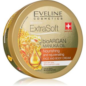 Eveline Cosmetics Extra Soft hidratáló krém arcra és testre Argán olajjal 175 ml