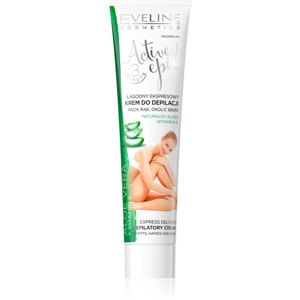Eveline Cosmetics Active Epil szőrtelenítő krém a kar a hónalj és az ágyék szőrtelenítésére aleo verával 125 ml