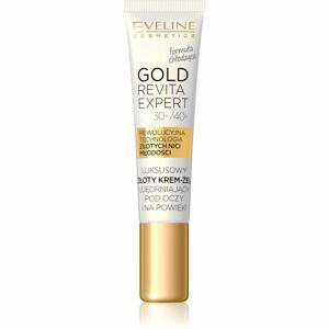 Eveline Cosmetics Gold Revita Expert feszesítő szemkrém hűsítő hatással 15 ml