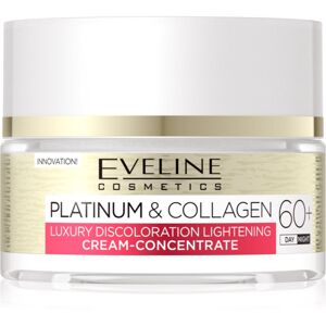 Eveline Cosmetics Platinum & Collagen nappali és éjszakai ránctalanító krém 60+ 50 ml