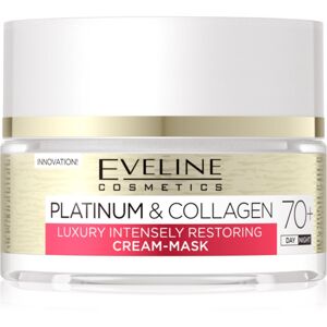 Eveline Cosmetics Platinum & Collagen megújító krémes pakolás 70+ 50 ml