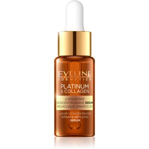 Eveline Cosmetics Platinum & Collagen koncentrált szérum a ráncok ellen 18 ml