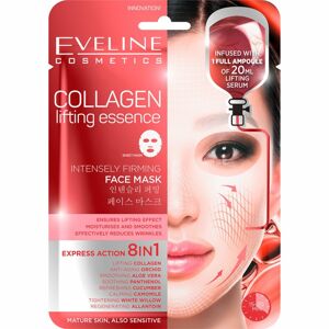 Eveline Cosmetics Sheet Mask Collagen kisimító és feszesítő maszk kollagénnel 1 db