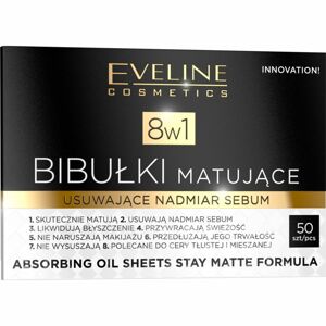 Eveline Cosmetics 8 In 1 mattító kendő 50 db