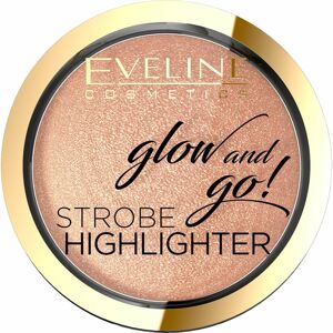 Eveline Cosmetics Glow & Go világosító púder árnyalat 02 Gentle Gold 8,5 g