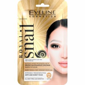 Eveline Cosmetics Royal Snail hidratáló kisimító maszk csiga kivonattal 1 db