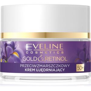 Eveline Cosmetics Gold & Retinol feszesítő krém a ráncok ellen 50+ 50 ml