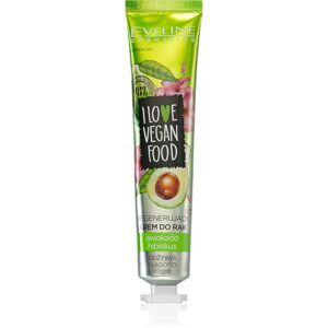 Eveline Cosmetics I Love Vegan Food regeneráló kézkrém avokádóval 50 ml