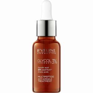 Eveline Cosmetics Glycol Therapy öregedés jeleit csökkentő arcszérum 18 ml