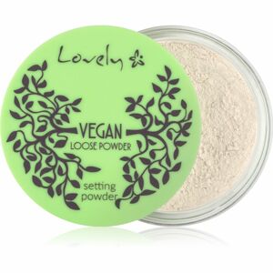 Lovely Vegan Loose Powder transparens púder