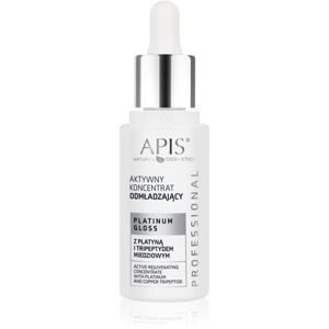Apis Natural Cosmetics Platinum Gloss fiatalító koncentrált ápolás a feszes bőrért 30 ml