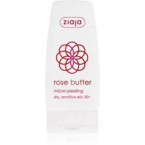 Ziaja Rose Butter testpeeling mikrogranulátumokkal 30+ 60 ml