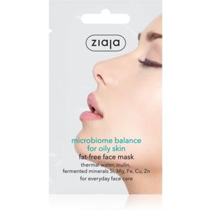 Ziaja Microbiome Balance arcmaszk a faggyútermelés szabályozására 7 ml