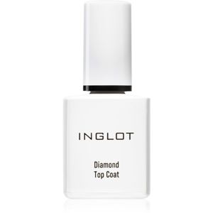 Inglot Diamond Top Coat fedő és védő magas fényű körömlakk 15 ml