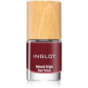 Inglot Natural Origin hosszantartó körömlakk árnyalat 010 Summer Wine 8 ml