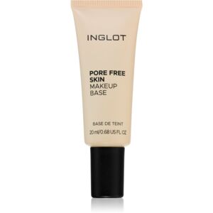 Inglot Pore Free Skin Egységesítő sminkalap a bőr kisimításáért és a pórusok minimalizásáért 20 ml