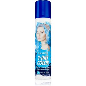 Venita 1-Day Color színező spray hajra árnyalat No. 2 - Ocean Blue 50 ml