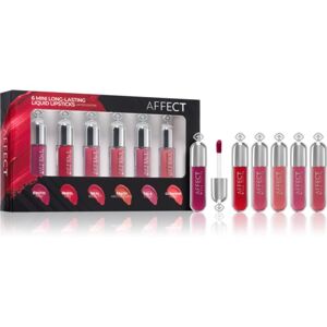 Affect 6 Mini Long-Lasting Liquid Lipsticks folyékony rúzs szett