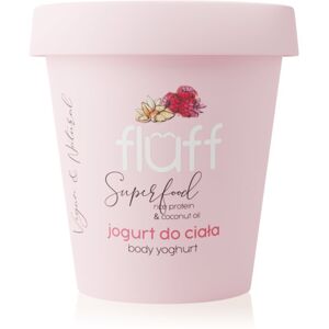 Fluff Raspberries & Almonds test jogurt Rice Protein & Coconut Oil 180 ml