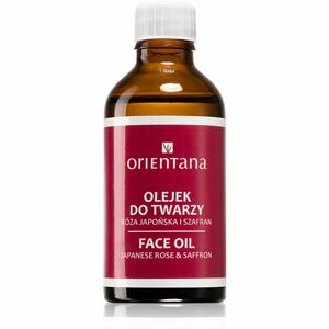 Orientana Japanese Rose & Saffron Face Oil fiatalító arcolaj 50 ml