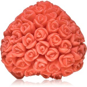 LaQ Happy Soaps Red Heart With Roses Szilárd szappan 40 g