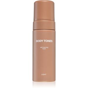 Body Tones Self-Tanning Foam Light önbarnító hab testre 155 ml