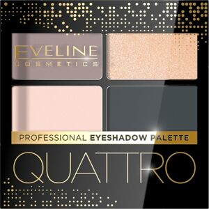 Eveline Cosmetics Quattro szemhéjfesték paletta árnyalat 02 3,2 g